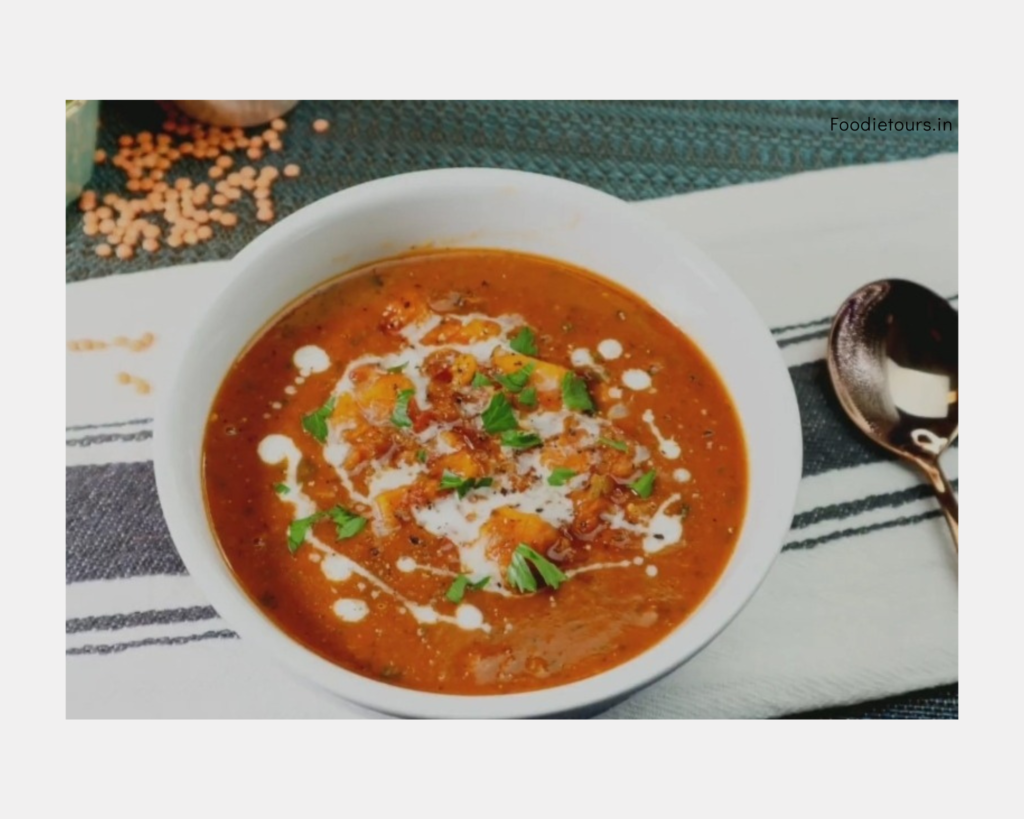 Lentil and Sweet potato soup