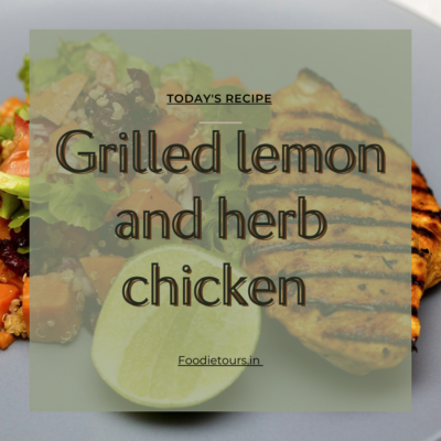 Tangy Lemon and Herb Marinated Grilled Chicken Recipe